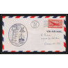 0999 lettre USA Aviation premier vol Airmail cover first flight aeroplane 1946 Aberdeen (Washington) AM 77