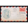 0999a lettre USA Aviation premier vol Airmail cover first flight aeroplane 1946 Hoquiam (Washington) AM 77