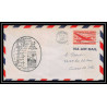 0999b lettre USA Aviation premier vol Airmail cover first flight aeroplane Astoria (Oregon) AM 77