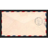 1000 lettre USA Aviation premier vol Airmail cover first flight aeroplane 1947 DENVER AM 74