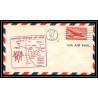 1001 lettre USA Aviation premier vol Airmail cover first flight aeroplane 1947 Price (Utah) AM-73