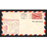 1003 lettre USA Aviation premier vol Airmail cover first flight aeroplane 1947 AM 73 Gallup, New Mexico