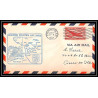 1003a lettre USA Aviation premier vol Airmail cover first flight aeroplane 1947 AM 73 Farmington, New Mexico