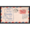 1046 lettre USA Aviation premier vol Airmail cover first flight aeroplane 1947 AM 54 Chattanooga, Tennessee