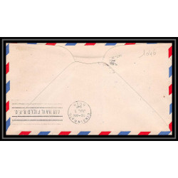 1046 lettre USA Aviation premier vol Airmail cover first flight aeroplane 1947 AM 54 Chattanooga, Tennessee