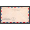 1046 lettre USA Aviation premier vol Airmail cover first flight aeroplane 1947 AM 54 Chattanooga, Tennessee