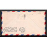1050 lettre USA Aviation premier vol Airmail cover first flight aeroplane 1947 Route AM 63 Seattle