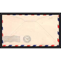 1051 lettre USA Aviation premier vol Airmail cover first flight aeroplane 1947 EXTENTION AM 63 Portland (Oregon)