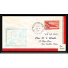 1069 lettre USA Aviation premier vol Airmail cover first flight aeroplane 1947 AM 74 Cheyenne (Wyoming)