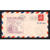 1092 lettre USA Aviation premier vol Airmail cover first flight aeroplane 1948 Binghamton, New York