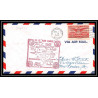 1106 lettre USA Aviation premier vol Airmail cover first flight aeroplane 1949 AM 86 Menominee, Michigan