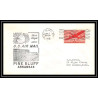 1124 lettre USA Aviation premier vol Airmail cover first flight aeroplane 1949 AM 8 Pine Bluff, Arkansas