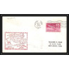 1140 lettre USA Aviation premier vol Airmail cover first flight aeroplane 1949 AM 79 Adams, Massachusetts
