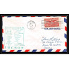 1143 lettre USA Aviation premier vol Airmail cover first flight aeroplane 1950 AM 93 Tucson, Arizona