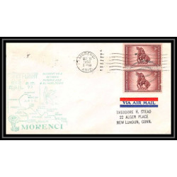 1147 lettre USA Aviation premier vol Airmail cover first flight aeroplane 1950 AM 93 Morenci, Arizona