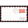 1173 lettre USA Aviation premier vol Airmail cover first flight aeroplane 1953 AM 33 Kamuela, Hawaii