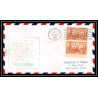 1183 lettre USA Aviation premier vol Airmail cover first flight aeroplane 1954 AM 81 Dallas