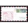 1191 lettre USA Aviation premier vol Airmail cover first flight aeroplane 1954 AM 94 Liberty