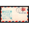 1252 lettre USA Aviation premier vol Airmail cover first flight 1948 aeroplane AM 86 Minneapolis