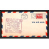 1254 lettre USA Aviation premier vol Airmail cover first flight 1948 aeroplane AM 86 Saint Paul (Minnesota)
