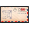1257 lettre USA Aviation premier vol Airmail cover first flight 1948 aeroplane AM 86 Superior, Wisconsin