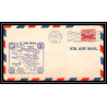 1258 lettre USA Aviation premier vol Airmail cover first flight 1948 aeroplane AM 86 Racine (Wisconsin)