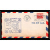 1259 lettre USA Aviation premier vol Airmail cover first flight 1948 aeroplane AM 86 Madison (Wisconsin)