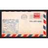 1263 lettre USA Aviation premier vol Airmail cover first flight 1948 aeroplane AM 86 Clintonville Wisconsin