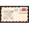 1266 lettre USA Aviation premier vol Airmail cover first flight 1948 aeroplane AM 86 Baraboo, Wisconsin