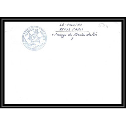 France 505 (bateau ship) Latouche-Tréville (frégate) lisbonne 2000 primauguet Lettre Navale cover bateau ship