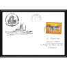 France 506 (bateau ship) 15/04/2000 Patrouilleur La Rieuse signée Lettre Navale cover bateau ship