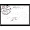 France 506 (bateau ship) 15/04/2000 Patrouilleur La Rieuse signée Lettre Navale cover bateau ship