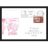 France 569 (bateau ship) sm le bihan 28/10/2000 amerique du sud buenos aires Lettre Navale cover bateau ship