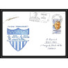 France 570 (bateau ship) fasm primauguet 27/10/2000 signee Lettre Navale cover bateau ship