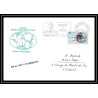 France 574 (bateau ship) aconit naval task group plymouth 4/12/2000 Lettre Navale cover bateau ship