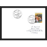 France 596 (bateau ship) inchon/ aviso colonial grandiere 21/10/2000 Lettre Navale cover bateau ship