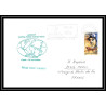France 619 (bateau ship) aconit navl task group 17/7/2000 lumut Lettre Navale cover bateau ship