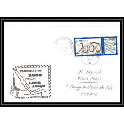 France 648 (bateau ship) fasm la motte picquet 17/12/1999 Lettre Navale cover bateau ship