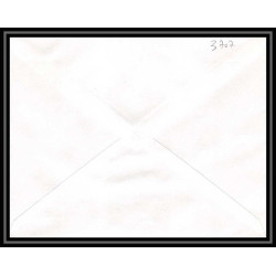 3707 France Lettre (cover) N°976 lourdes salon de l'enfance paris 3/11/1954 child