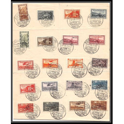 6022/ Allemagne (germany) sarre Lettre (cover) N°172/187 + pa 5/8 Volksabstimmung merzig 1934