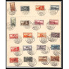 6022/ Allemagne (germany) sarre Lettre (cover) N°172/187 + pa 5/8 Volksabstimmung merzig 1934
