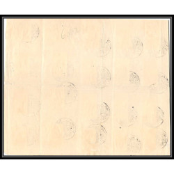 6022/ Allemagne (germany) sarre Lettre (cover) N°172/187 + pa 5/8 Volksabstimmung merzig 1934