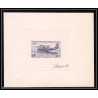 0739 Epreuve d'artiste artist proof cote d'ivoire y&t 259 avions plane journee du timbre 1967 SIKOSKY Signé signed