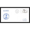 7518 patrouilleur d'assistance aux peches Mercure la rochhelle charente 1980 poste navale militaire France Lettre (cover