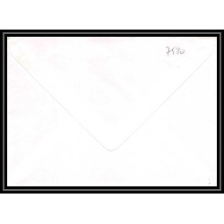 7520 fregate tourville 1982 poste navale militaire France Lettre (cover) 