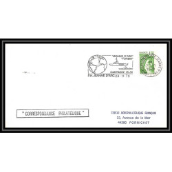 7531 porte-helicopteres jeanne d'arc 1979 forbin poste navale militaire France Lettre (cover) 