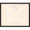 7573 Le paquebot LOUIS LUMIERE 1952 le havre - autun poste navale militaire France Lettre (cover) 