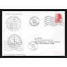 7581 Jacques Cartier (batiment de transport) 1983 poste navale militaire France Lettre (cover) 