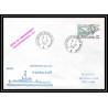 7592 escorteur cotier le fringant 1981 desarmement poste navale militaire France Lettre (cover) 