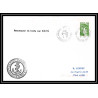 7596 remorqueur haute mer bison 1981 poste navale militaire France Lettre (cover) 